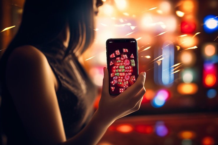 Pengguna mengatur preferensi keamanan dan privasi pada platform slotvipgg dengan antarmuka intuitif